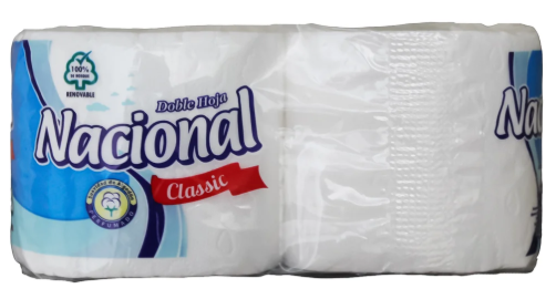 PAPEL NACIONAL DE DOS ROLLOS